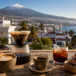 Brunch saludable moderno con specialty coffee
